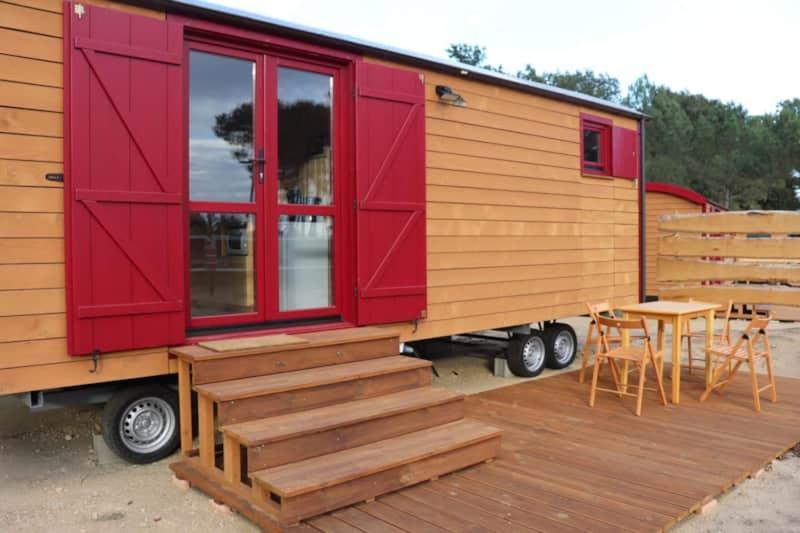 מלון Mées Roulottes Cocooning Au Coeur Des Landes מראה חיצוני תמונה