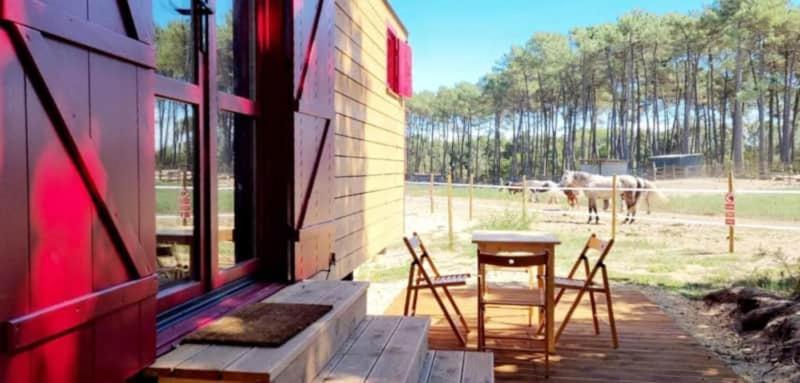 מלון Mées Roulottes Cocooning Au Coeur Des Landes מראה חיצוני תמונה