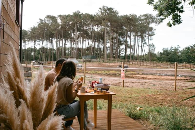 מלון Mées Roulottes Cocooning Au Coeur Des Landes מראה חיצוני תמונה